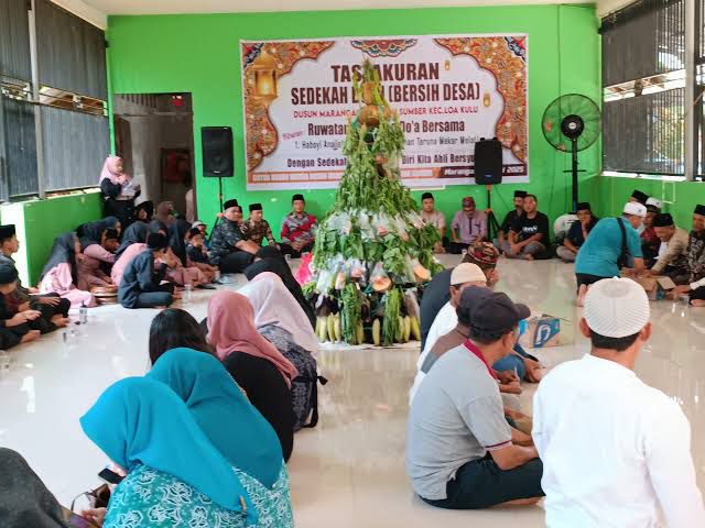 Sedekah Bumi Dusun Marangan, Tradisi Syukur dan Gotong Royong yang Tetap Hidup