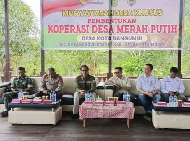 Desa Kota Bangun III Resmi Bentuk Koperasi Merah Putih, Fokus Distribusi Pertanian dan Lawan Rentenir