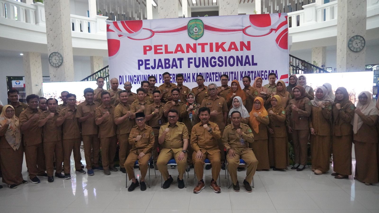 Puluhan Pejabat Fungsional Dilantik, Aulia Rahman Tegaskan Arah Reformasi Birokrasi Kukar