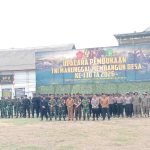 Bupati Kukar Buka Resmi TMMD Ke-130 di Desa Jembayan Tengah